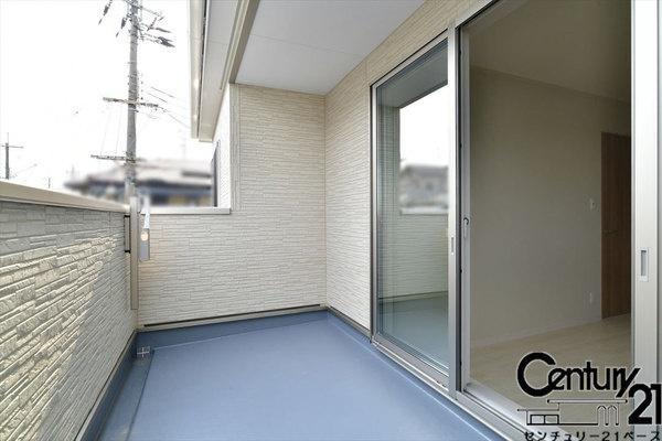 ファーストタウン指柳町 ／新築一戸建の内観：施工例|■≪同仕様写真≫■日当たりのよいバルコニー！洗濯物もよく乾きます！■