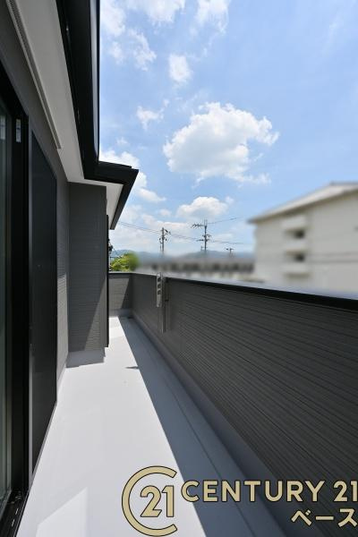 ファーストタウン指柳町 ／新築一戸建のバルコニー|■現地撮影写真■日当たりのよいバルコニー！洗濯物もよく乾きます！