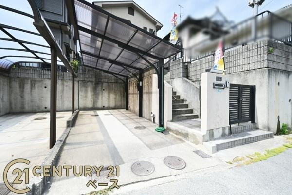生駒郡三郷町勢野東４丁目の中古一戸建の駐車場|■現地撮影写真■こちらは現地駐車スペースです！
