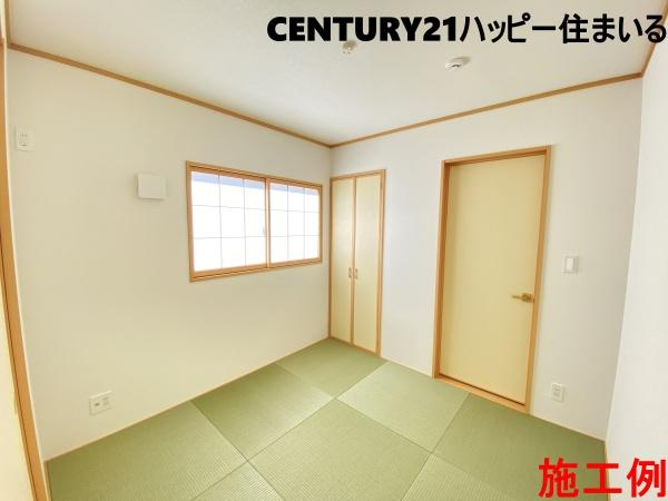 豊川市赤坂町第4　全3棟・1号棟の内観：施工例|施工例