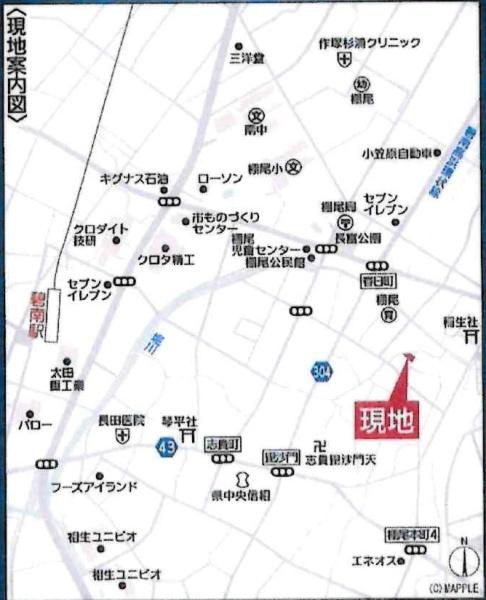 碧南市志貴町第1　全1棟・1号棟のその他|交通アクセス図です。