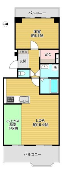 【間取り】 | ベル・パークシティH棟
