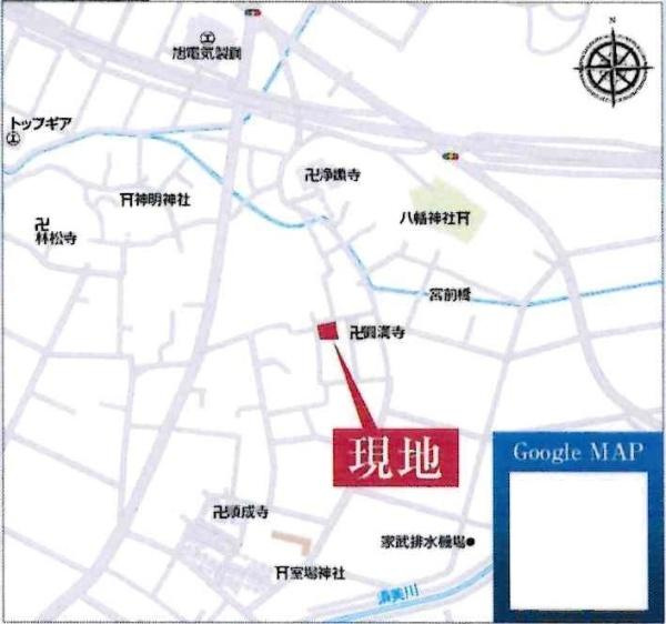 西尾第83家武町　全2棟・2号棟のその他|交通アクセス図です。