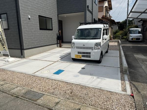 岡崎第259土井町　全1棟・1号棟の駐車場|２台駐車できます！