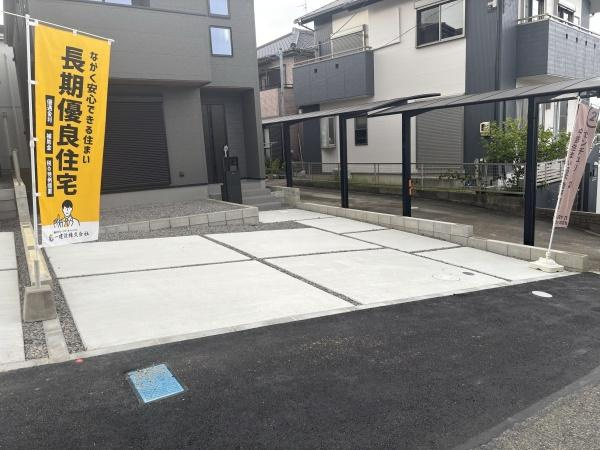 豊田市新町　全2棟・2号棟の駐車場|広々２台駐車できます！