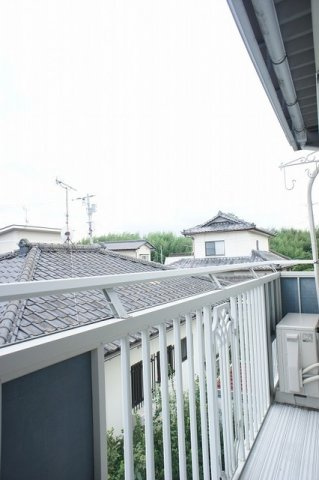 サンシャイン山野辺Ｂのバルコニー