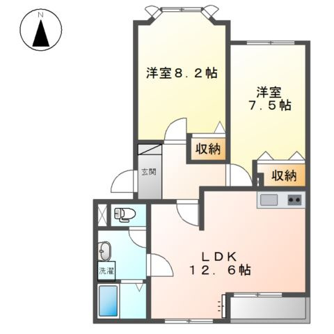 エクセルハイムの間取り