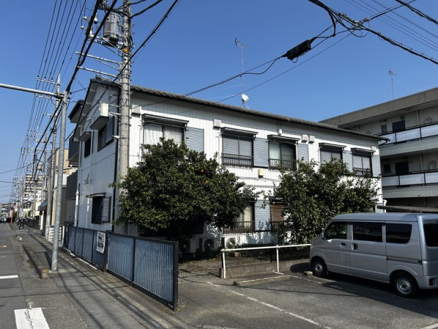 共栄荘の外観|物件の外観です