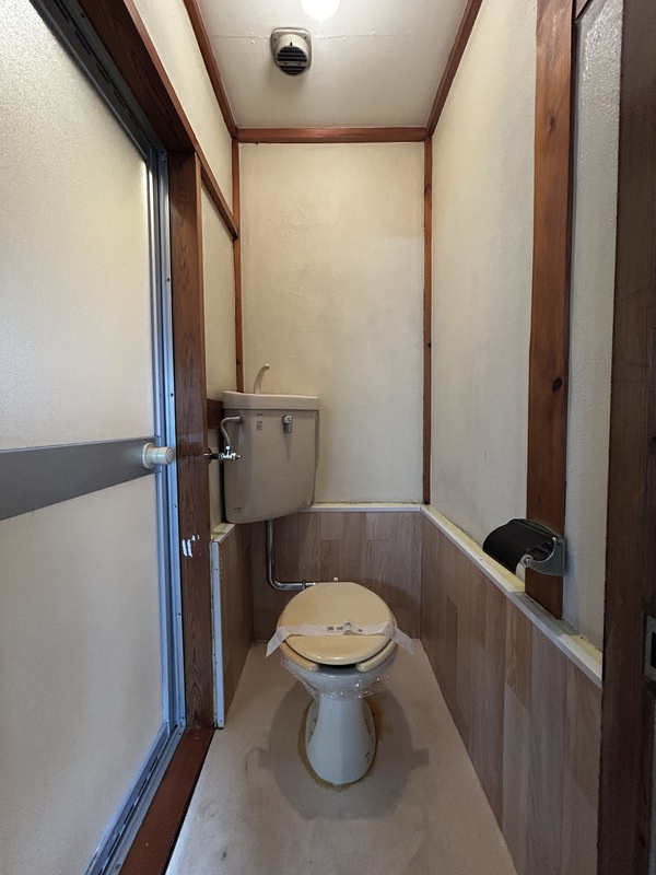 共栄荘のトイレ|清潔感のあるトイレです