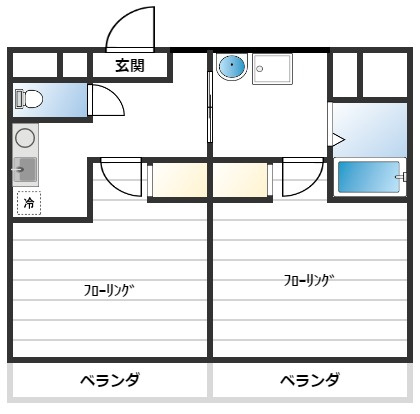 シティパレス鎌倉町の間取り