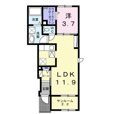 ベルポストの間取り