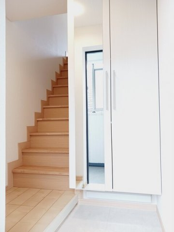 ラ　ルーチェの玄関|シンプルで使いやすい玄関です