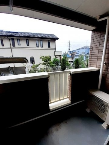 ゴルヘアールのバルコニー|外からの目が気にならないバルコニーで洗濯物が干せます