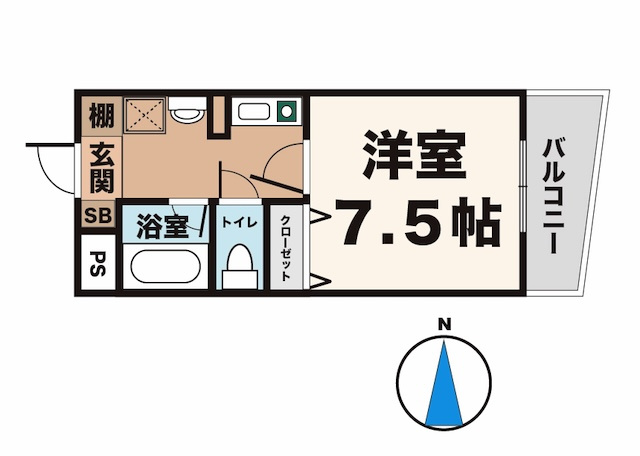 シーショア垂水の間取り