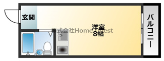 【間取り】 | グロースハイツ菱屋西