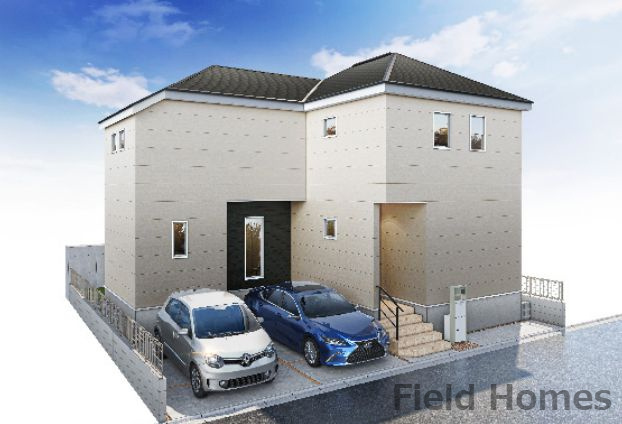 寒川町宮山新築戸建て　第1期1号棟の外観|外観イメージ「寒川町宮山新築戸建て」
