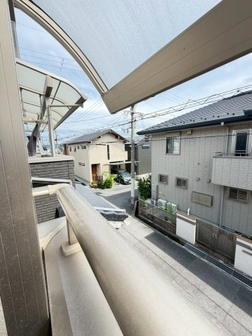 高槻市登美の里町住宅の展望