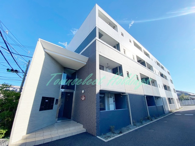 藤沢市石川１丁目の賃貸マンションの外観|おしゃれな外観です♪