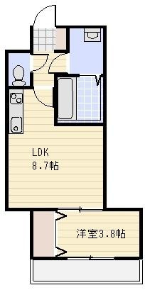 ソレイユの間取り