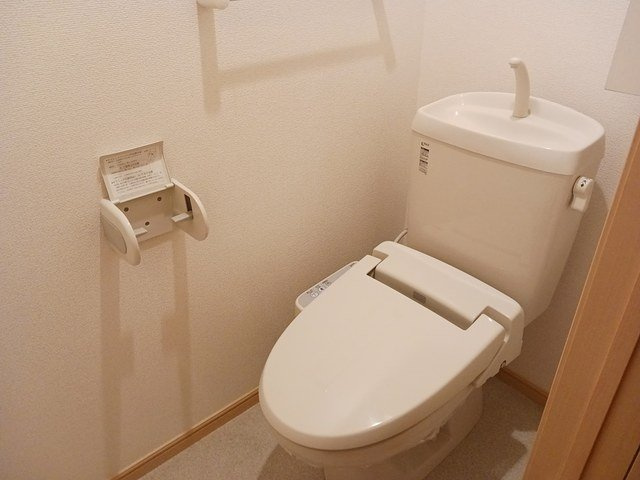ベルデーアＡ棟のトイレ|シンプルで使いやすいトイレです