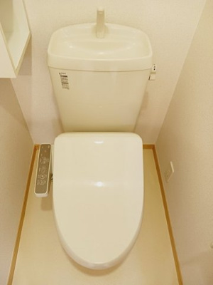 【トイレ】 | パーチェＢ | ゆったりとした空間のトイレです