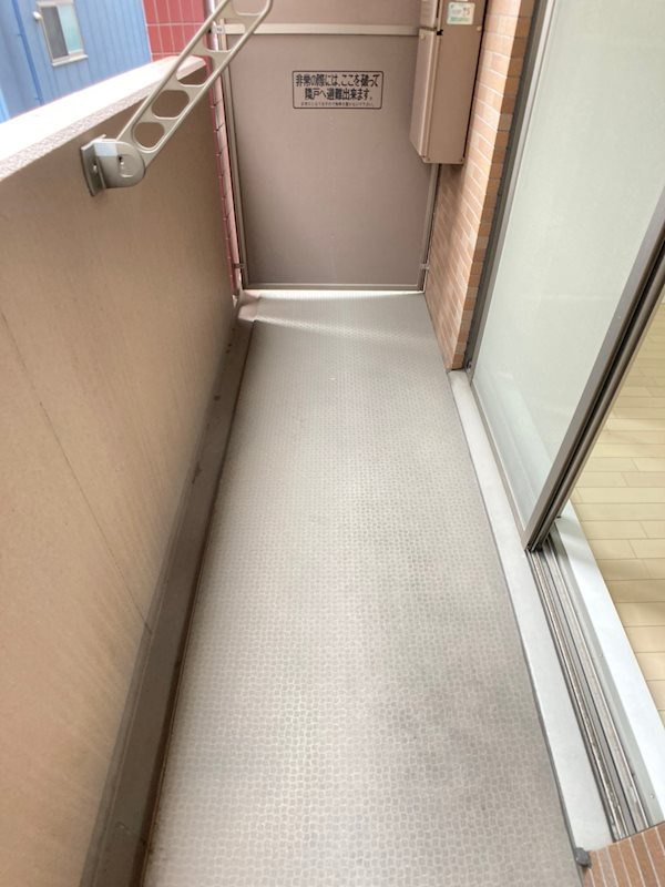 S-RESIDENCE難波Vialeのバルコニー