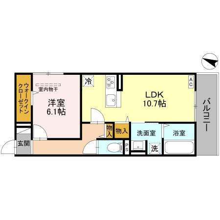 Noble Terrace中山手の間取り