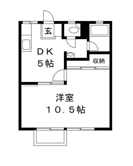 【間取り】 | 小野寺ハイツ　Ｂ棟