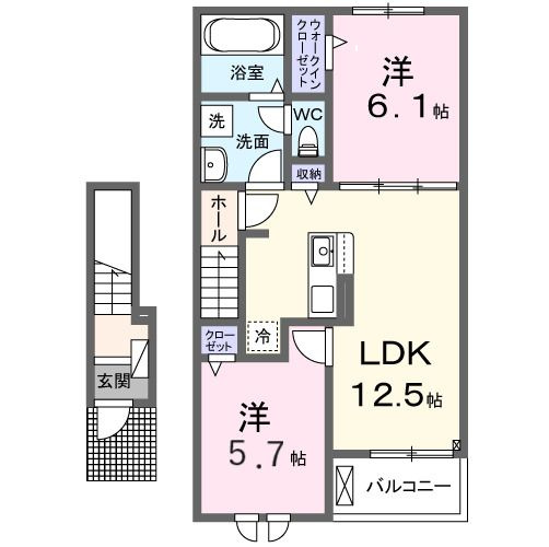 【間取り】 | ベルウッド八街Ⅲ