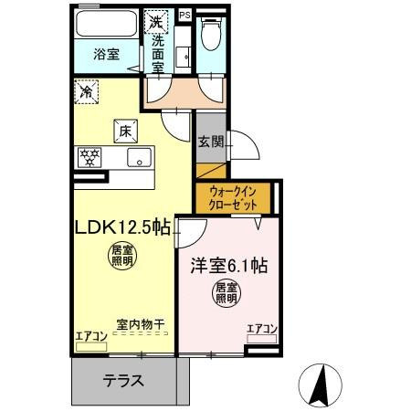【間取り】 | KOCHIA N・S　S棟