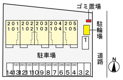【駐車場】 | ベルフォーレ