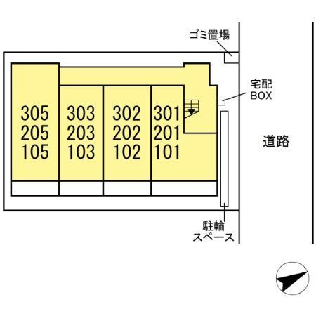 Confort uの区画図