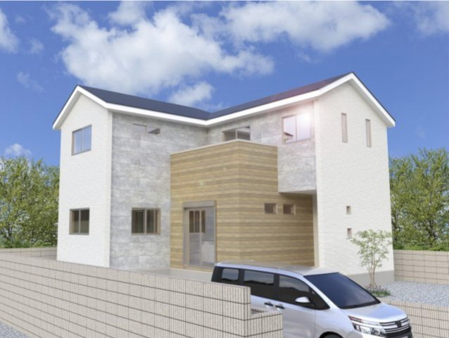 【外観パース】 | クライン北本市東間第2期　新築戸建　全1棟　1号棟 | 1号等
