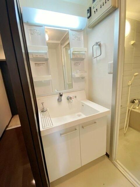 綾瀬市大上３丁目の賃貸マンションの洗面所