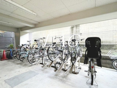 【その他共用部分】 | エターナル南千住グランＴｏｋｙｏ | 駐輪場です。