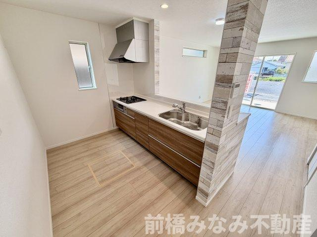 【新築】高崎市並榎町　限定１棟　ハートフルタウン　新築建売のキッチン|キッチンです
