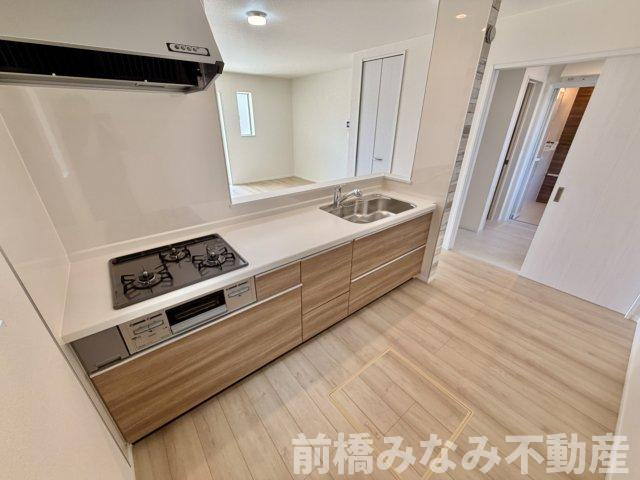 【新築】高崎市並榎町　限定１棟　ハートフルタウン　新築建売のキッチン|きれいなキッチンです
