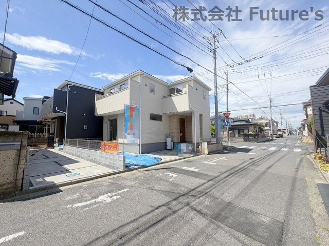 三郷市早稲田5丁目　新築戸建　全2棟　1号棟の前面道路含む現地写真|前面道路含む現地写真です。