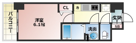 【間取り】 | スプランディッド天王寺DUE