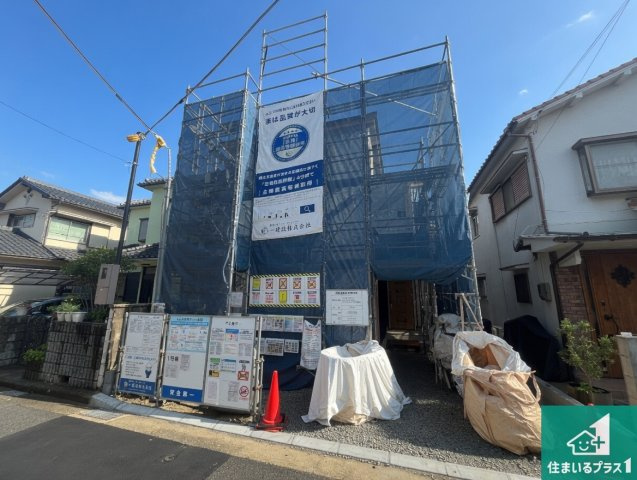 明石市藤が丘　第4期　新築一戸建ての外観|周辺は落ち着いた街並みの住宅地！子育てがしやすい住環境です！まだ未完成ですが、現地でしかわからない事もございます。是非一度ご覧ください。