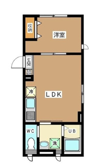 【間取り】 | 磯部ビル | 間取りです。