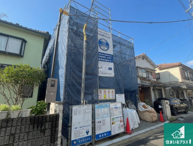 明石市藤が丘　第4期　新築一戸建ての外観|周辺は落ち着いた街並みの住宅地！子育てがしやすい住環境です！まだ未完成ですが、現地でしかわからない事もございます。是非一度ご覧ください。