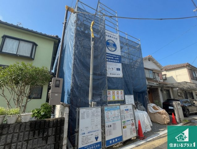 明石市藤が丘　第4期　新築一戸建ての外観|周辺は落ち着いた街並みの住宅地！子育てがしやすい住環境です！まだ未完成ですが、現地でしかわからない事もございます。是非一度ご覧ください。