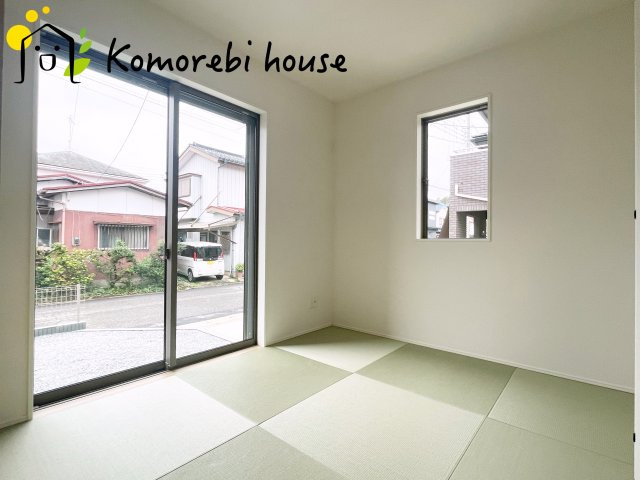 蓮田市江ヶ崎　新築一戸建て　グラファーレ 01の和室|26.9.11