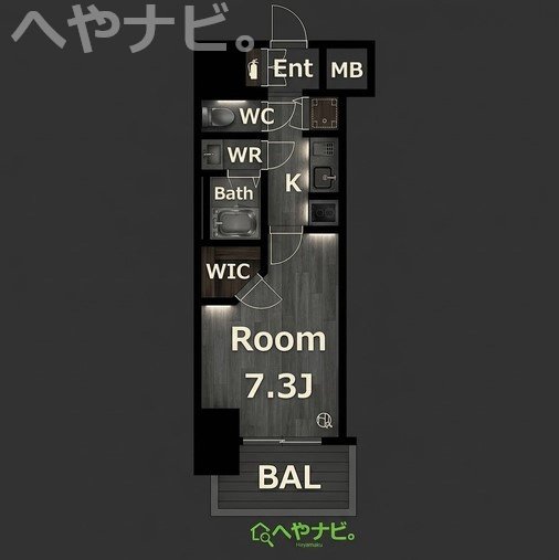 【間取り】 | FRONTIER RESIDENCE浅間町　(S-RESIDENCE浅間町駅前axial)