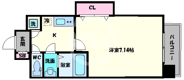 Luxe布施駅前の間取り|Luxe布施駅前　間取り