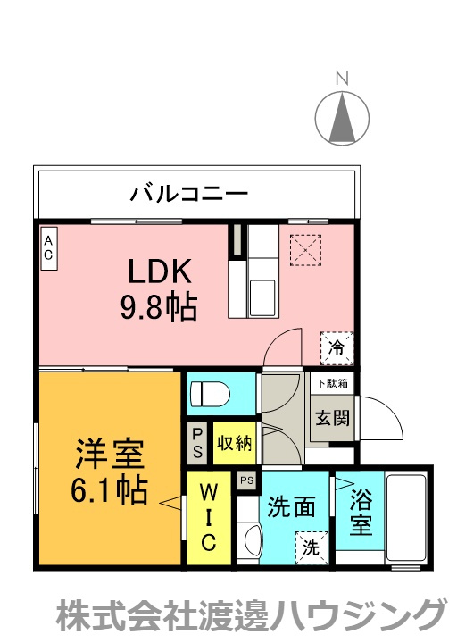 グランド　ソレイユの間取り