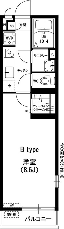 リブリ・流山の間取り