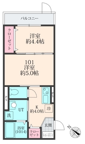メグリオ南流山の間取り