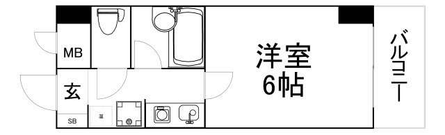 【間取り】 | ラ・フェリオ新深江